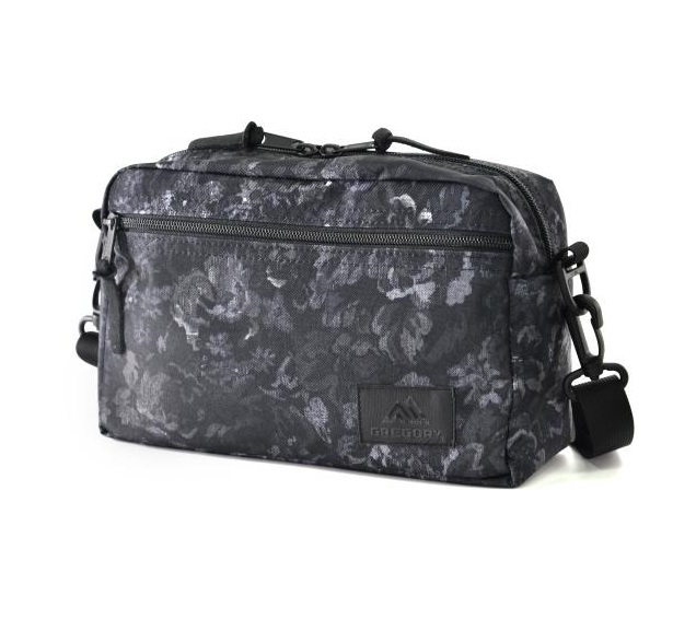 GREGORY PADDED SHOULDER POUCH L 65378-7535 BLACK TAPESTRY 斜孭袋