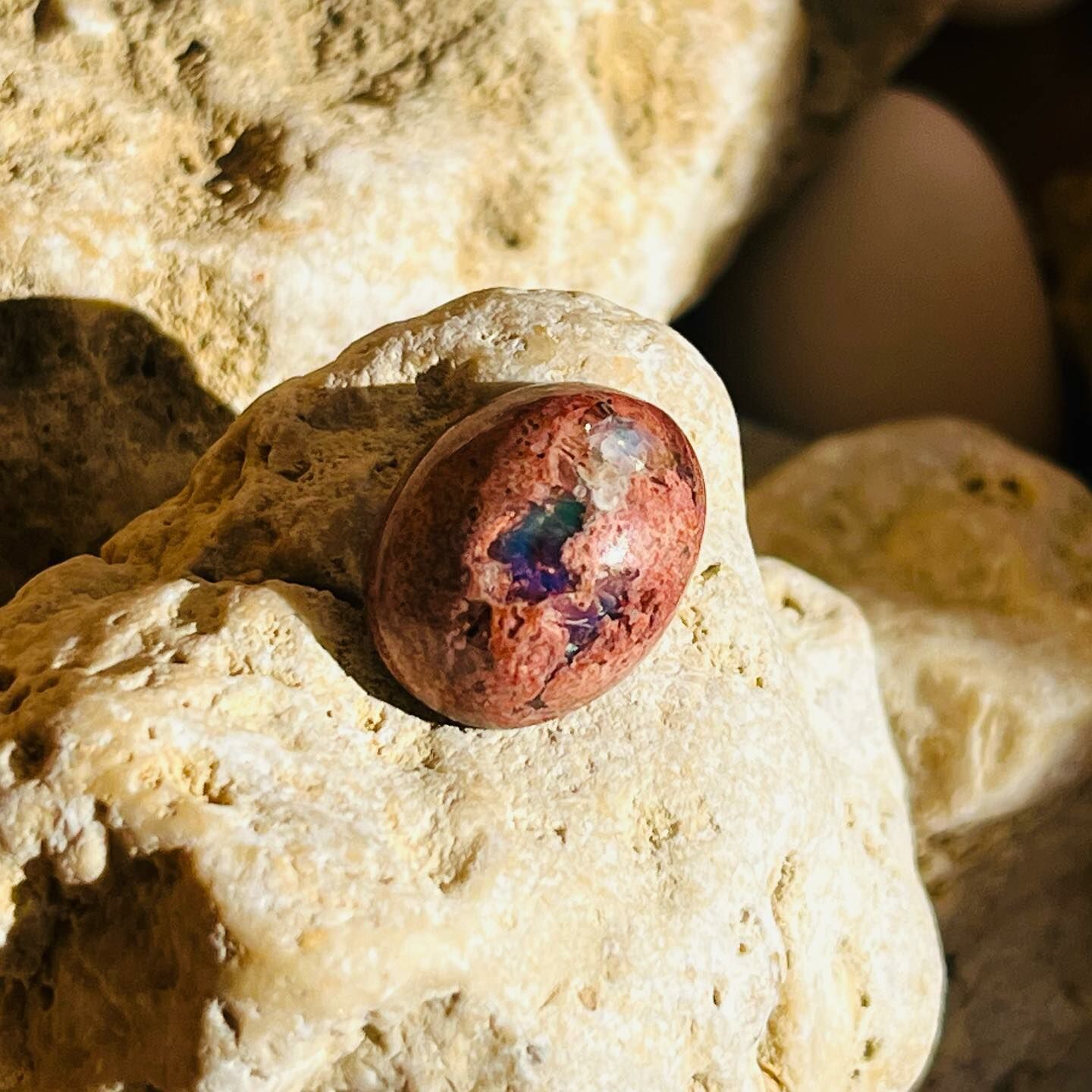 [原石] 墨西哥火蛋白石