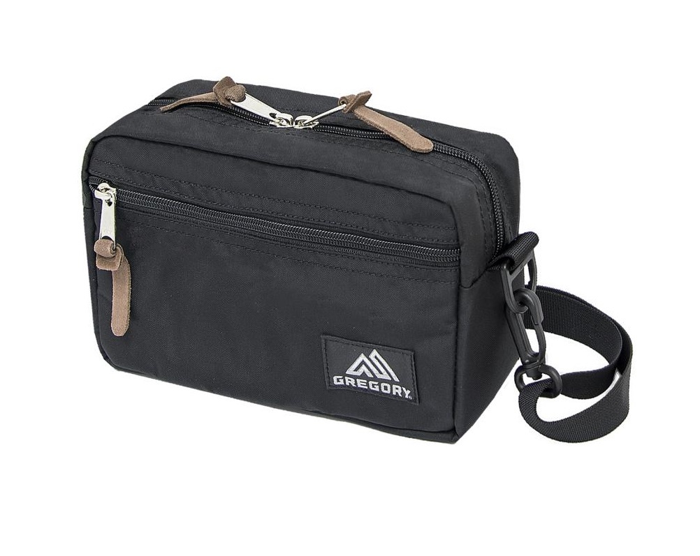 GREGORY PADDED SHOULDER POUCH M 65388-1040 BLACK 斜孭袋
