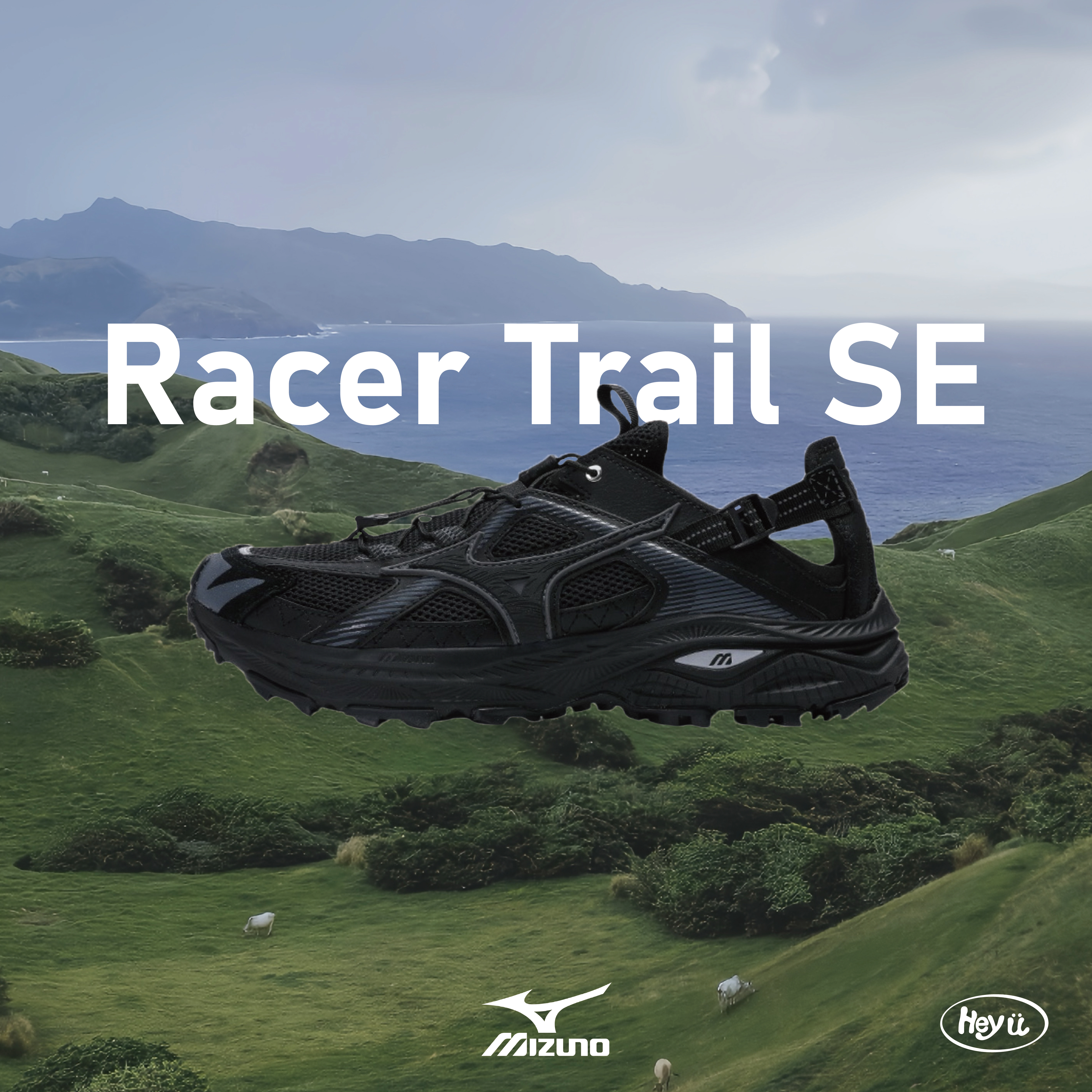 <國外限定款> Mizuno Racer Trail SE (黑)