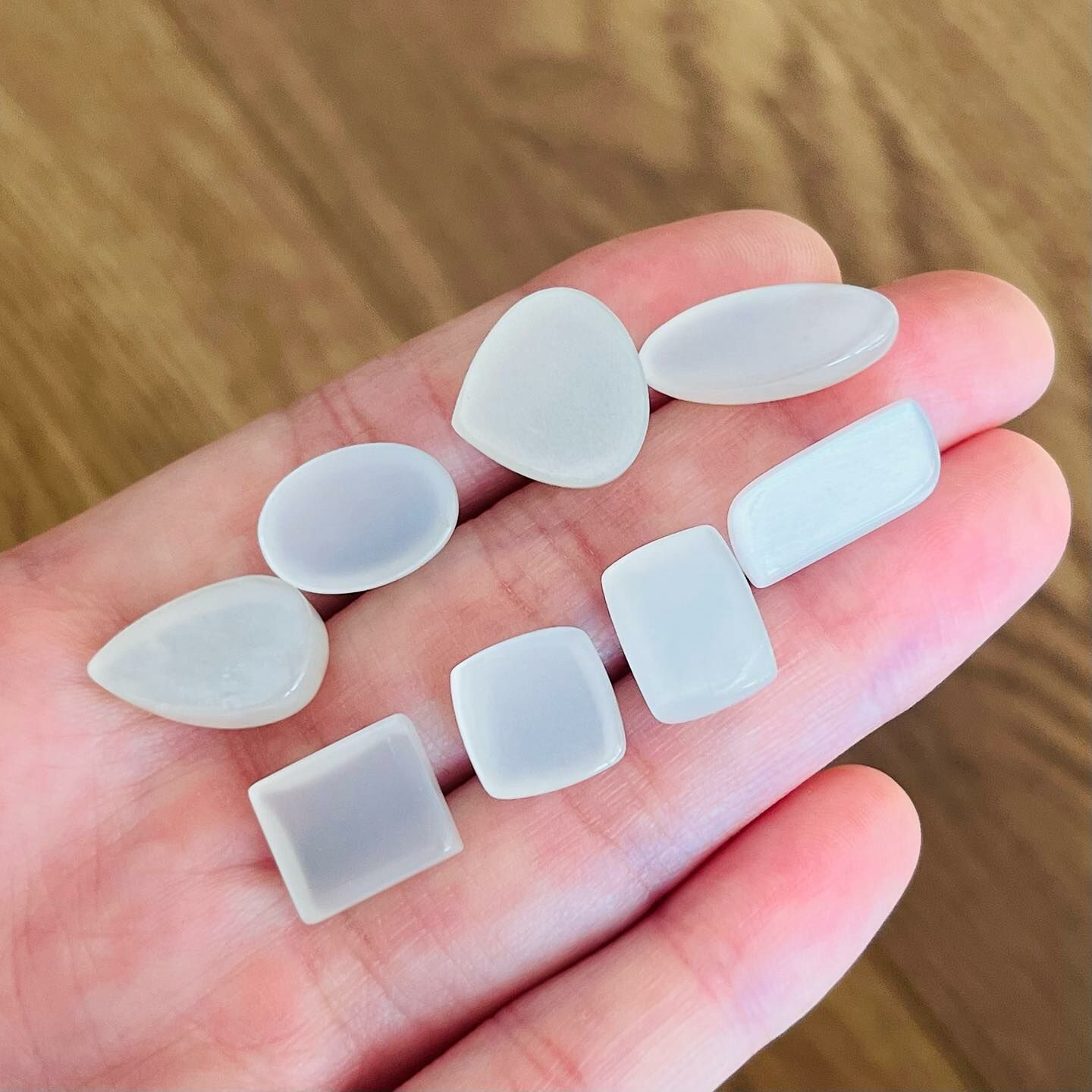 [原石] 白月光石 水晶蛋面