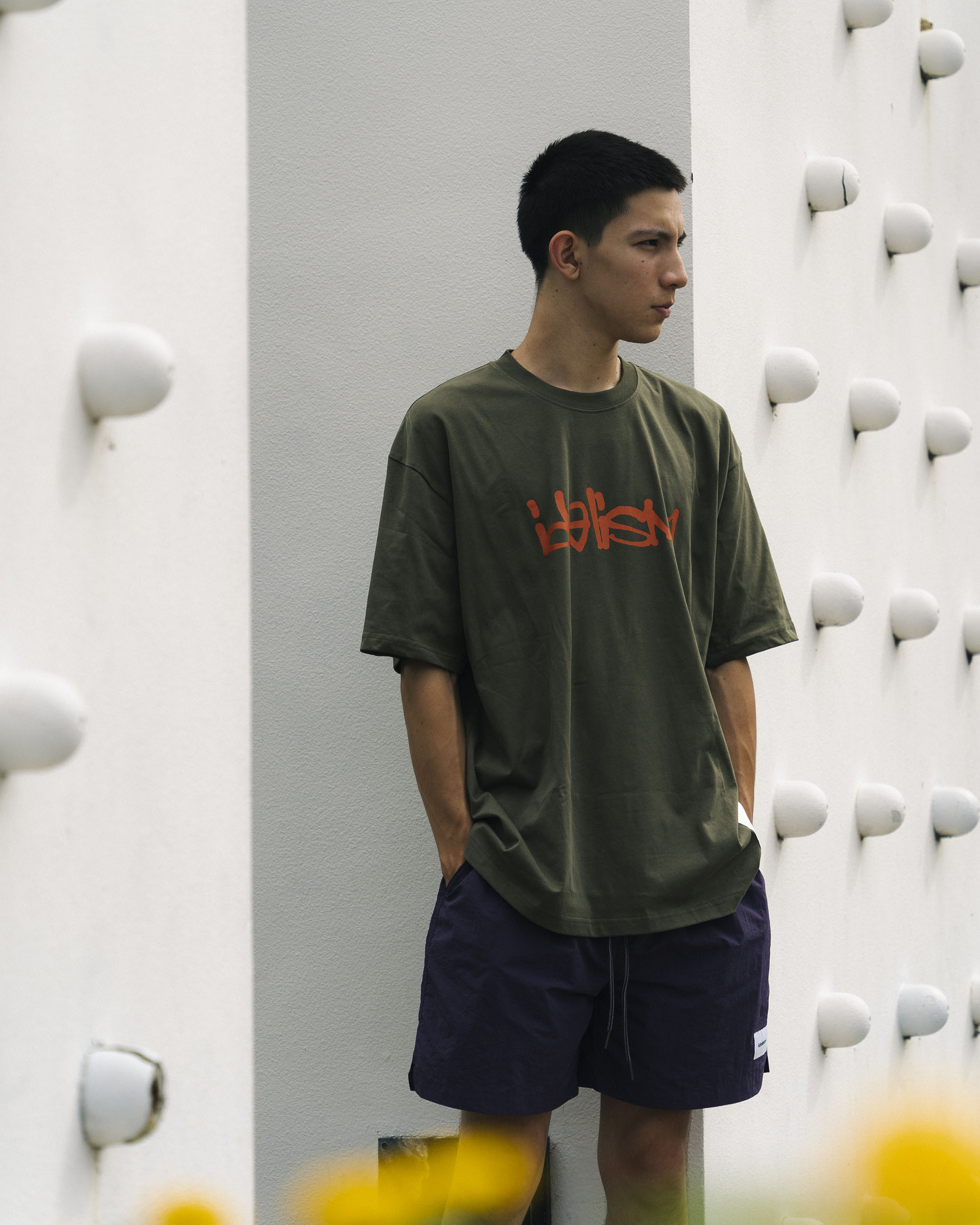 idealism Mark Bulb Tee 舊白 軍綠 深灰 浮水燈泡上衣【ID24030】