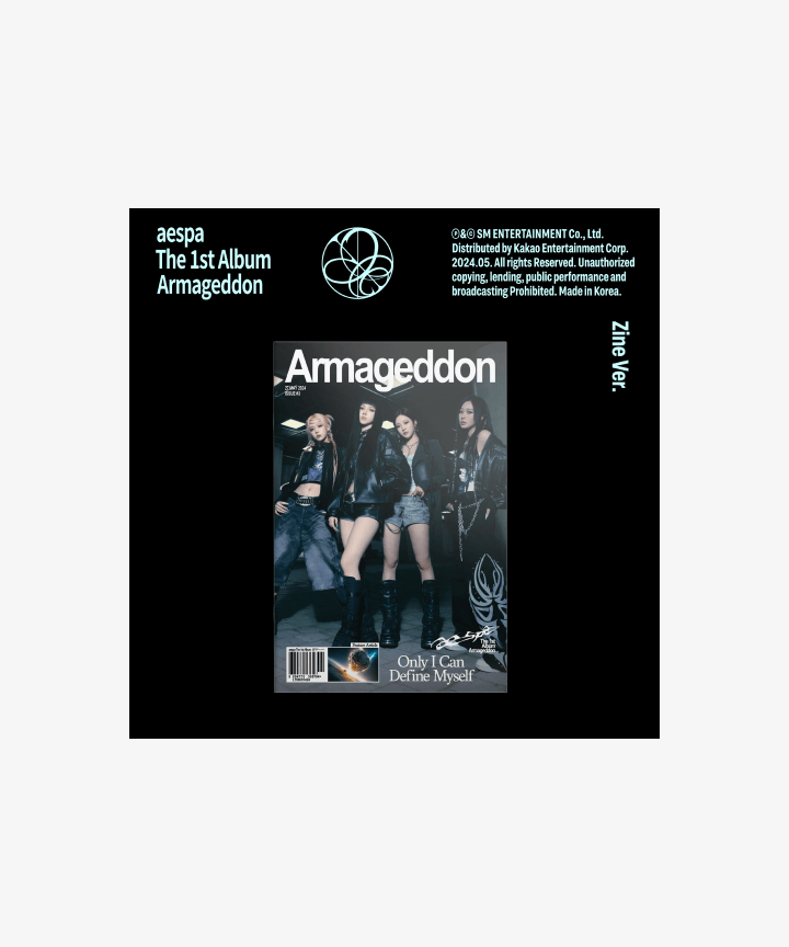 Aespa Armageddon album (Zine Ver.)