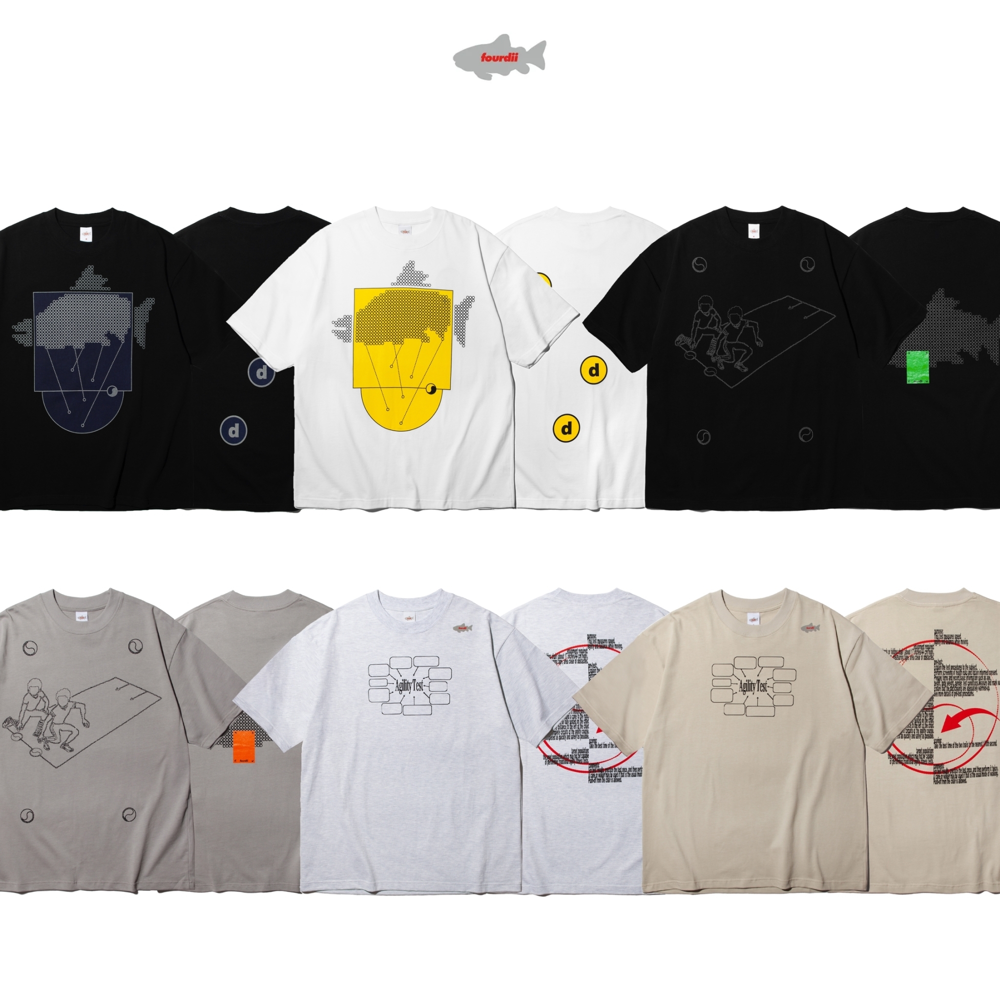 4D x AGILITY / Test Image Tee [AG-T]