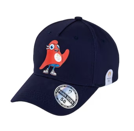 1EU0704-153 OLYMPICS Paris 2024 Olympics Mascot Cap Navy #200851126 (P-EU-E)
