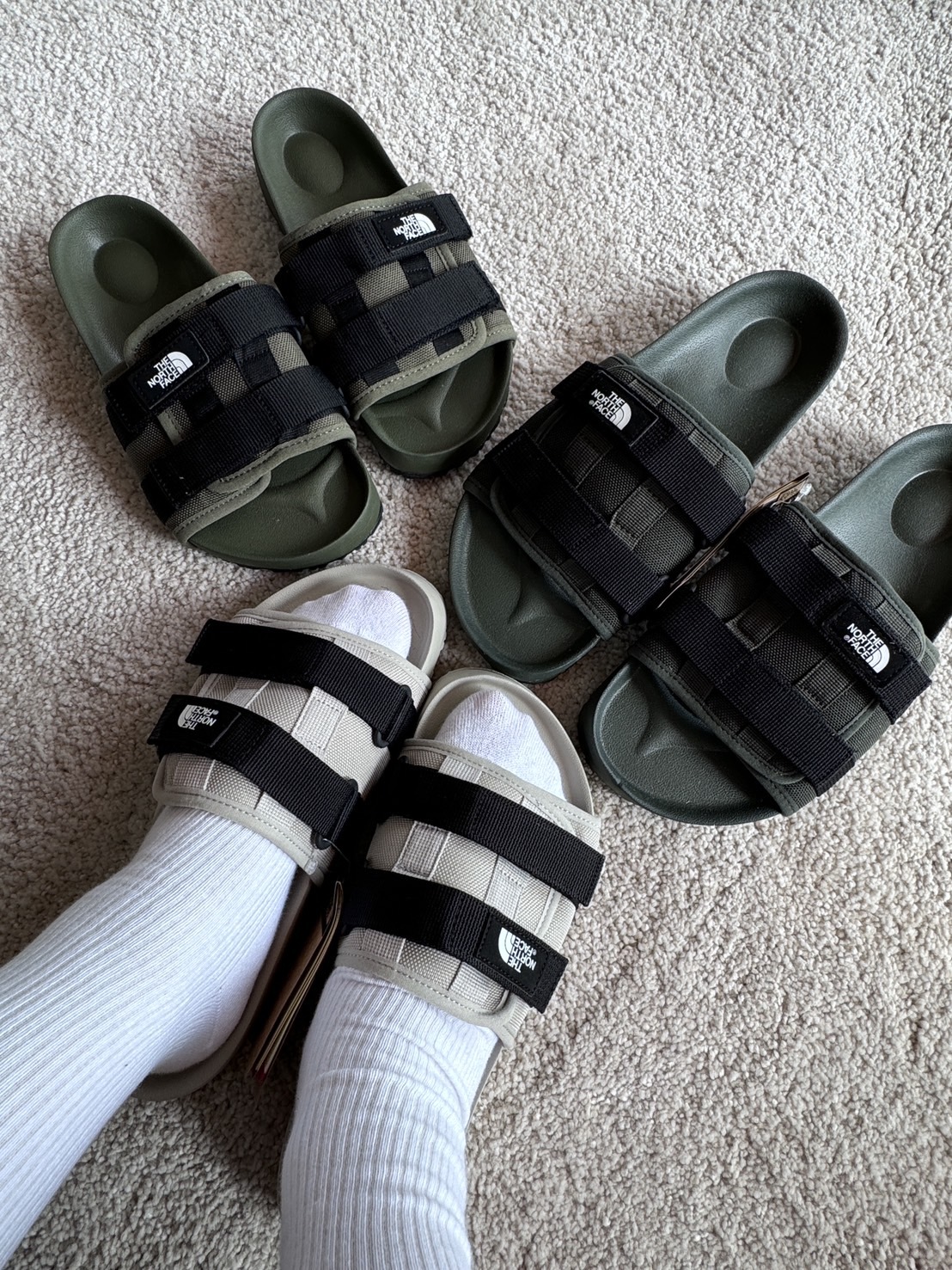 【現貨】THE NORTH FACE 魔鬼氈拖鞋 舊款