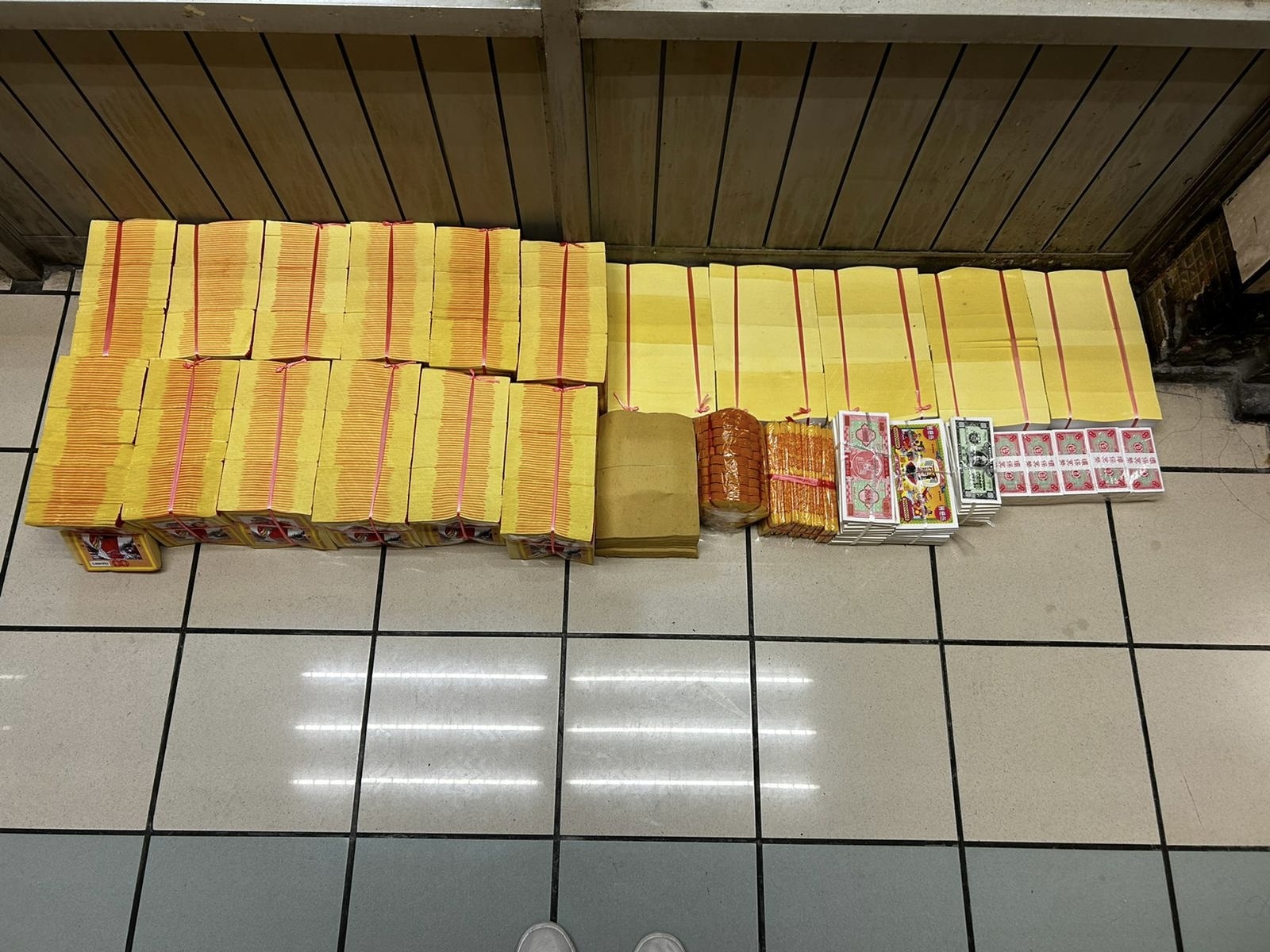 基本白事金銀衣紙套裝