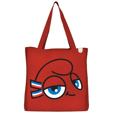 1EU0704-174 OLYMPICS Mascot Tote Bag Red #BWJOMASTB021 (D-EU-E)