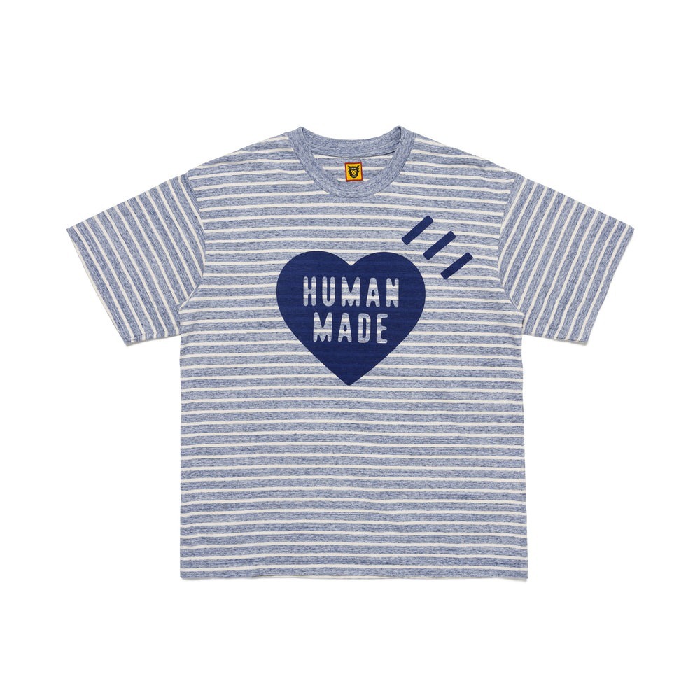 2024SS HUMAN MADE STRIPED HEART T-SHIRT 條紋 愛心 短T 現貨