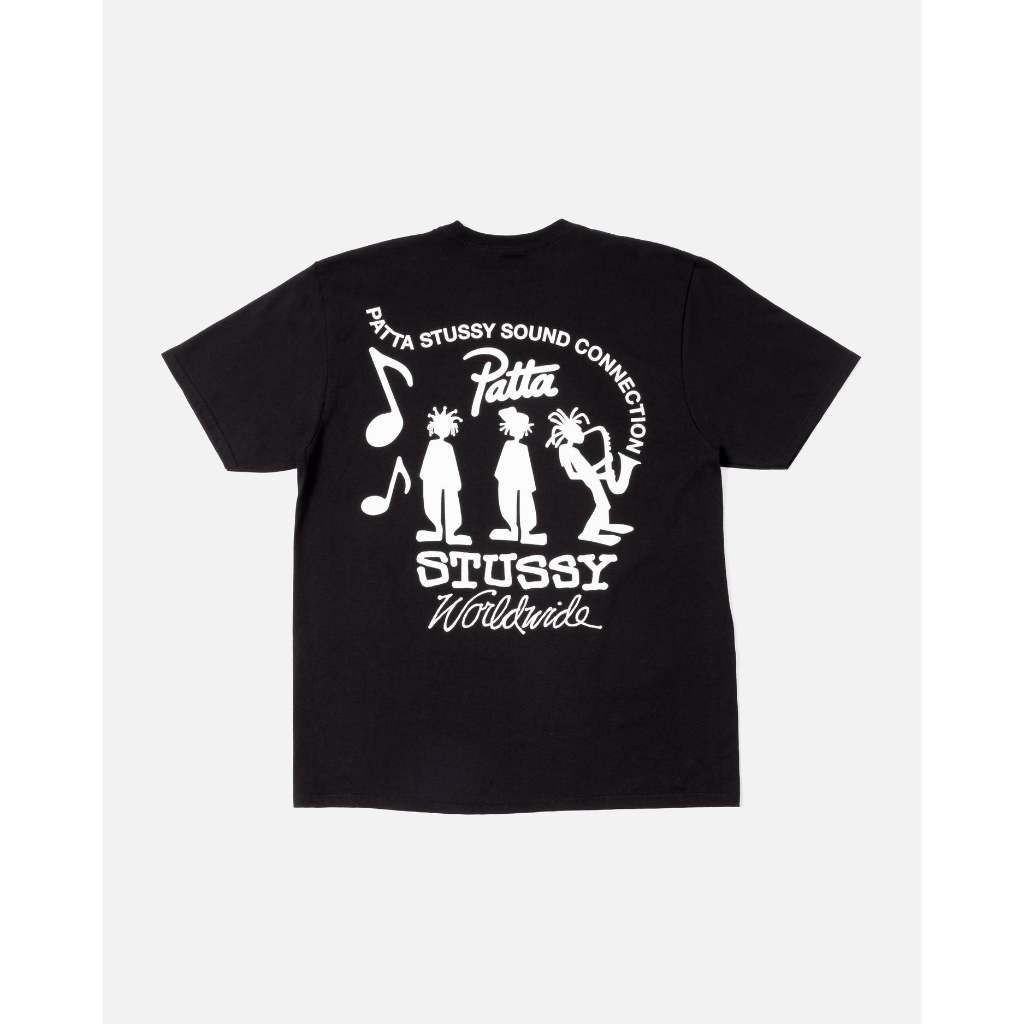 2024SS PATTA STUSSY SOUND CONNECTION TEE 聯名 圖案 短T 現貨