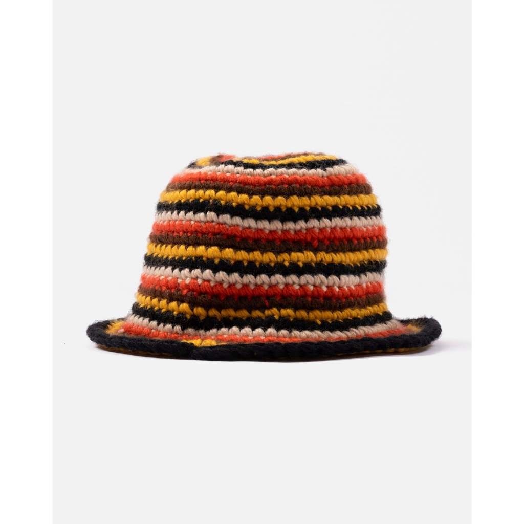 帽子 Stussy x Patta Striped Bucket Hat Multi Stussy x Patta Bucket Hat Striped Knit Multicolor – Nine6ixe