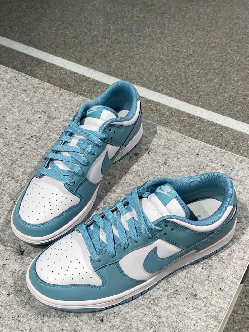 【預訂】Nike Dunk Low" Denim Turquoise" 牛仔藍綠 -MEN