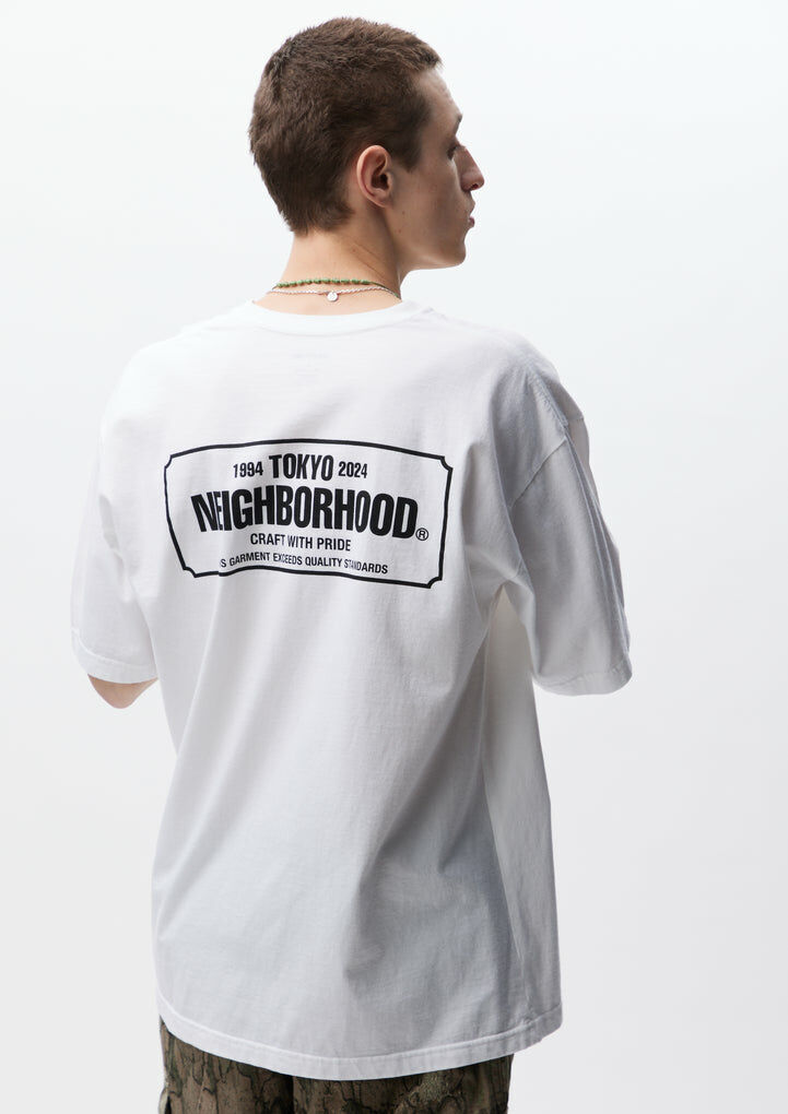 2024SS NEIGHBORHOOD NH TEE SS-1 NBHD LOGO 背後框框短T 現貨