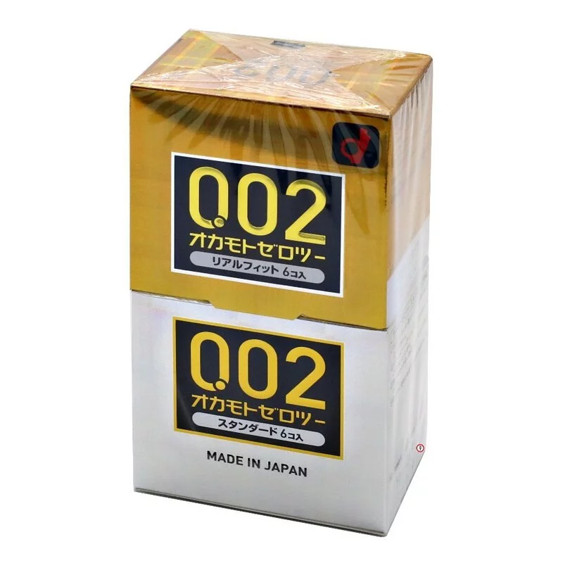 Okamoto Unified Thinness 0.02EX Regular & Perfect Fit (Japan Edition) 12's Pack PU Condom