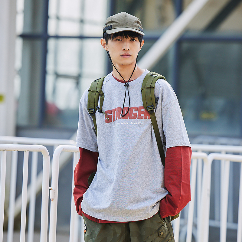 7M11 美式復古潮牌感短袖棉TEE 三色