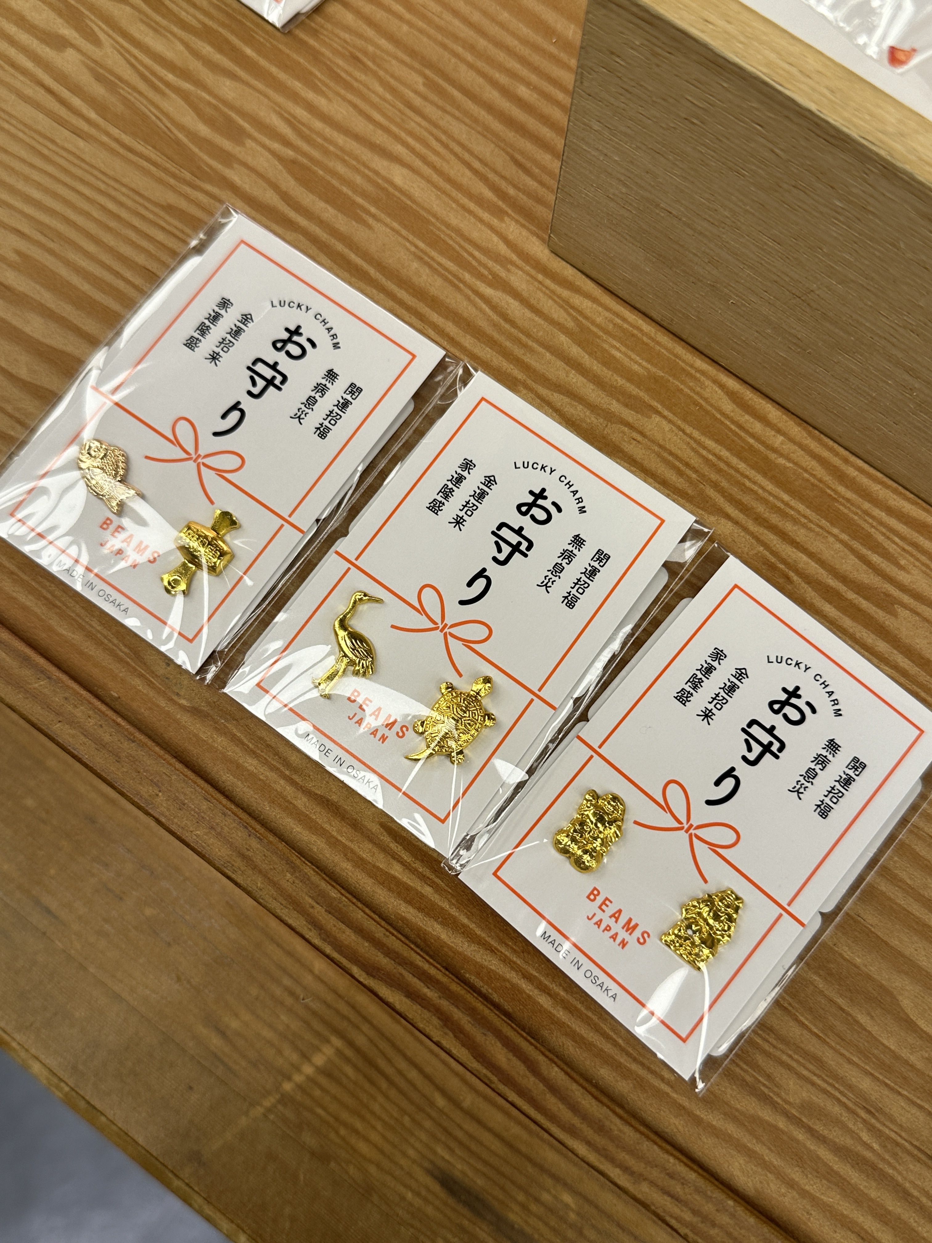 【現貨】Beams Japan 吉祥御守 龜鶴 雕魚 開運釜 惠比壽 大黑