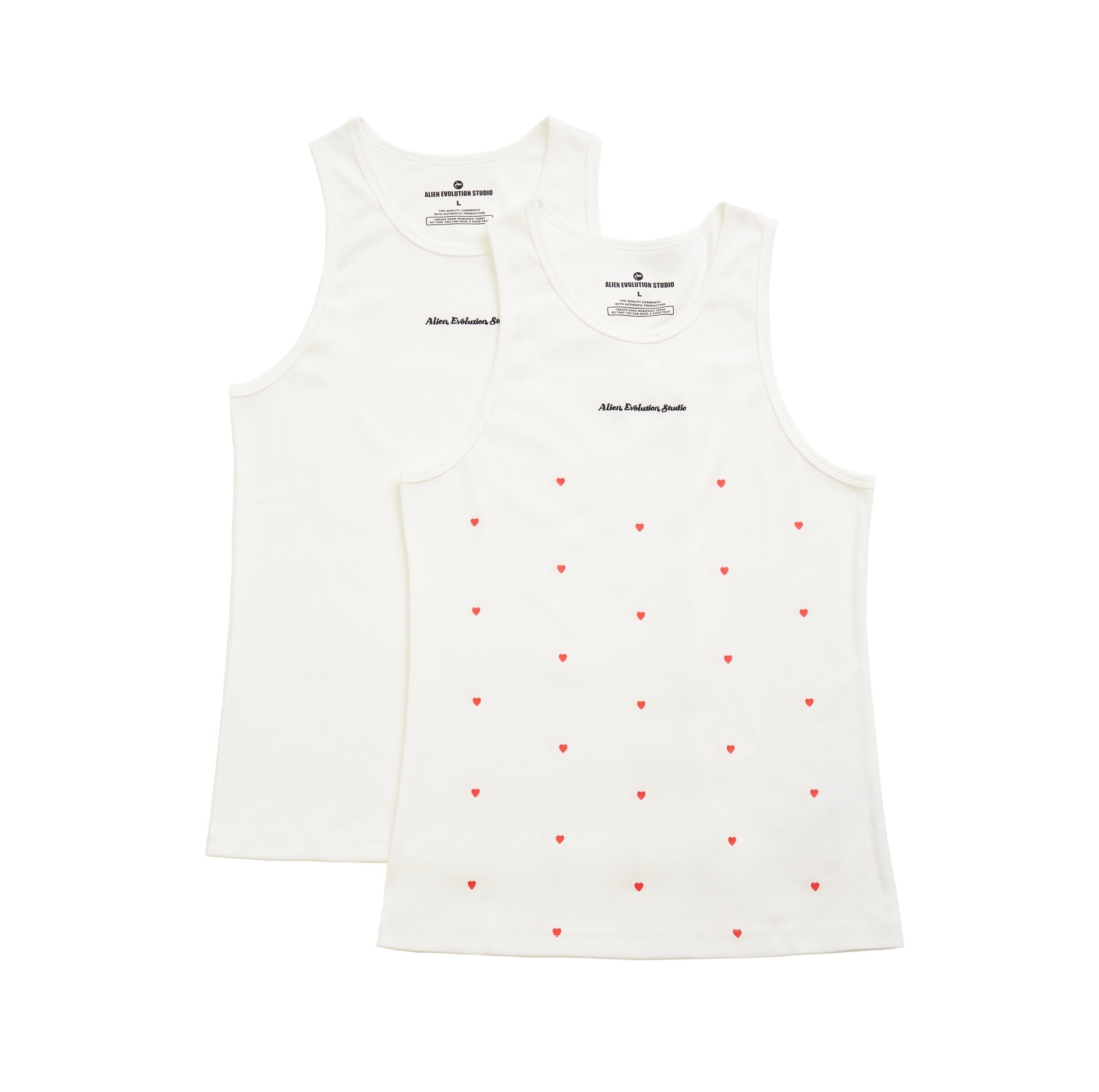 AES CURSIVE & LOVE 2-PACK TANK TOP