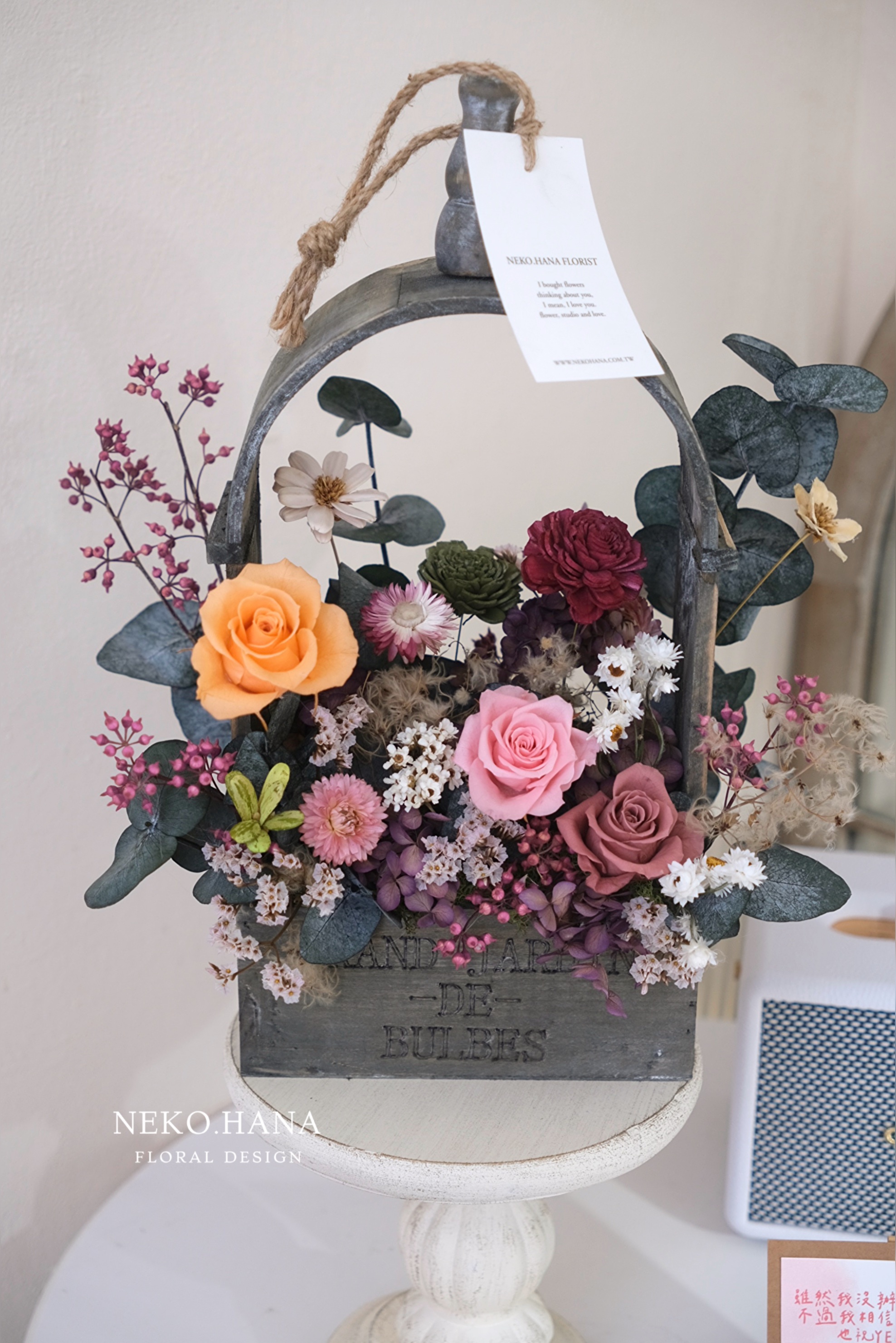 復古做舊永生花框