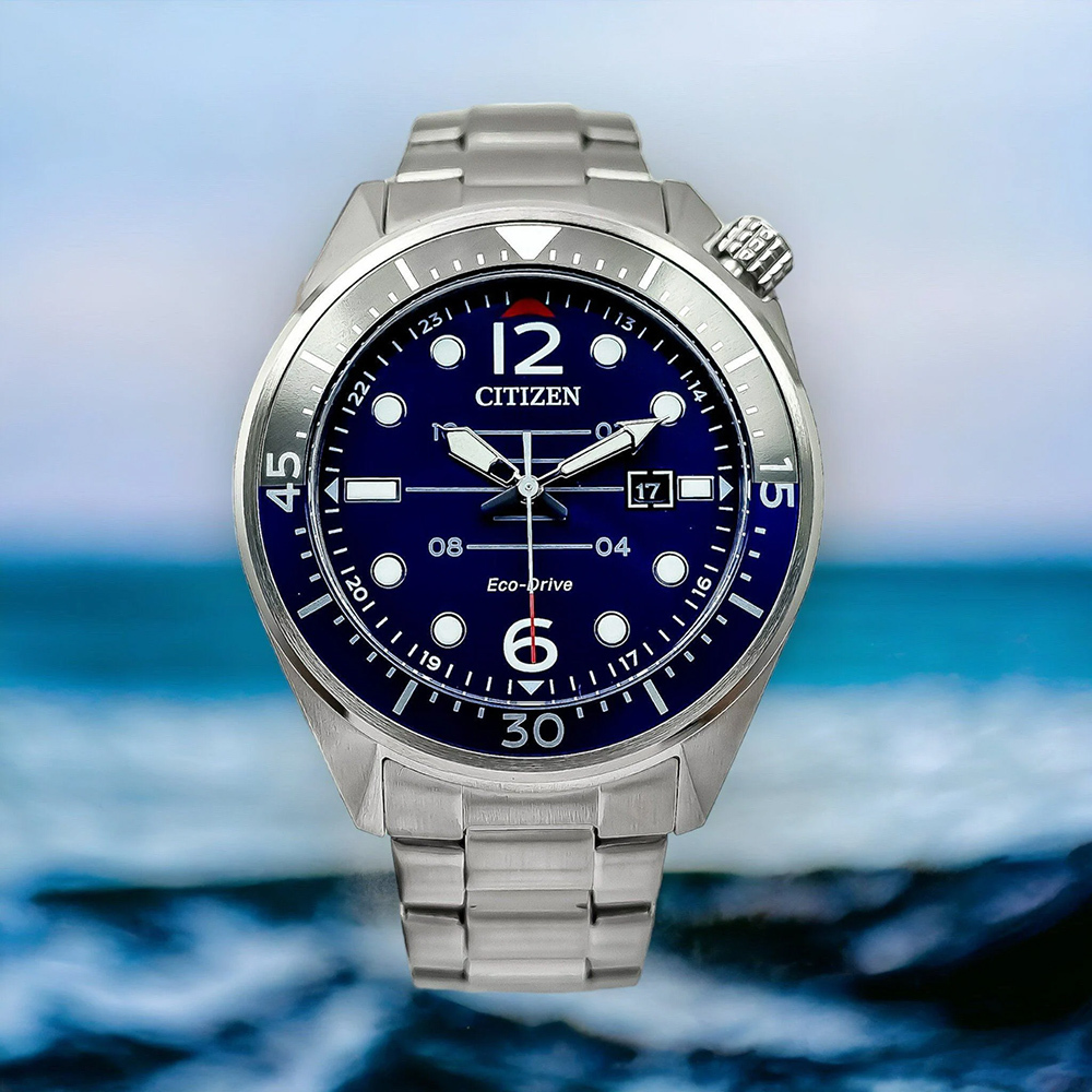 (預購)【Citizen 星辰】AW1716-83L GENTS系列 日本機芯 光動能 日期顯示 三眼六針 石英 鋼錶 男士手錶