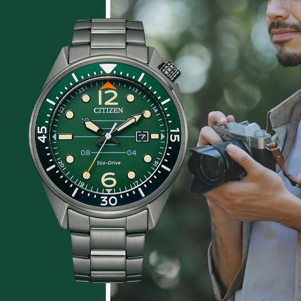 (預購)【Citizen 星辰】AW1717-81X 日本機芯 光動能 日期顯示 現代時尚三眼六針不鏽鋼 石英 男士手錶