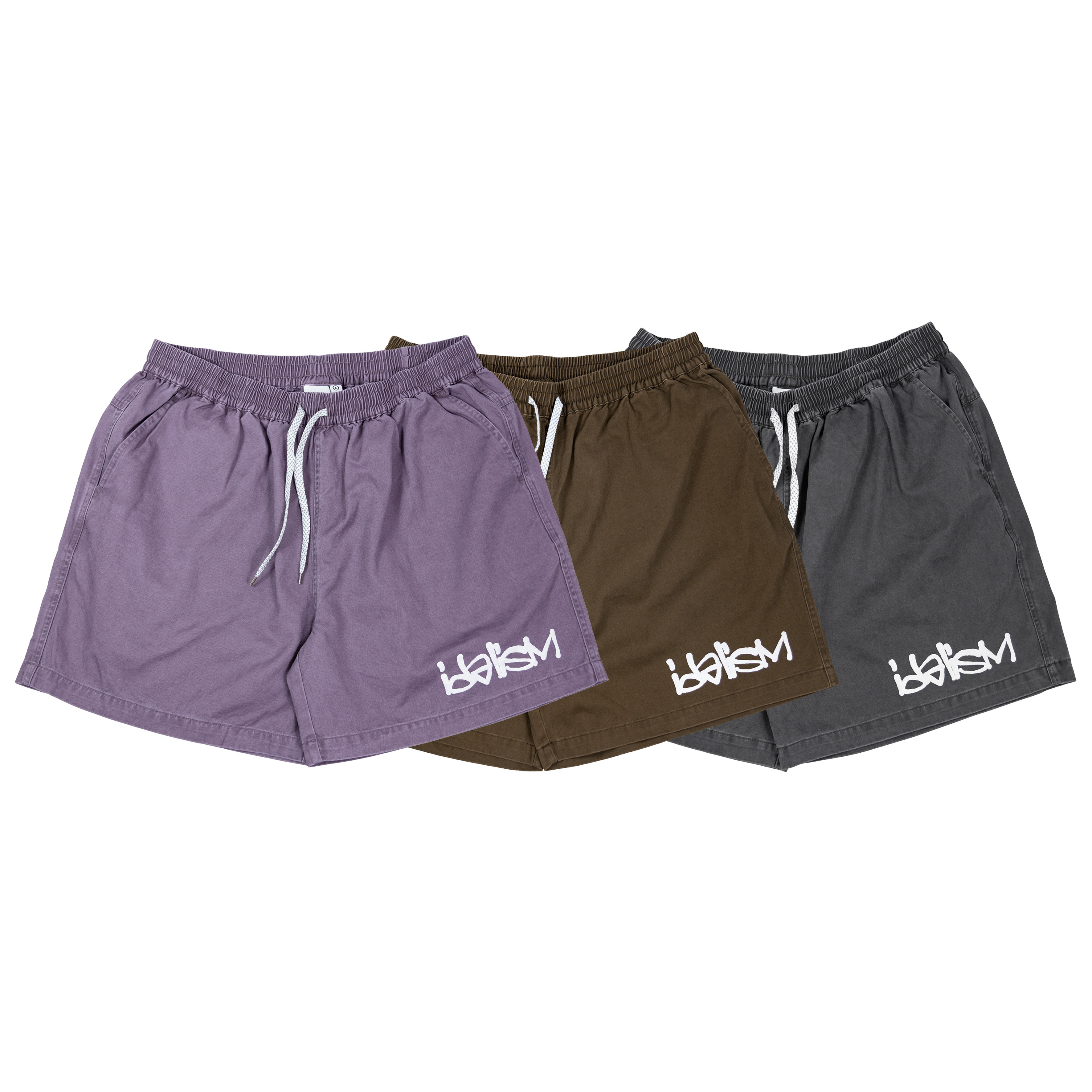 idealism Washed Logo Shorts