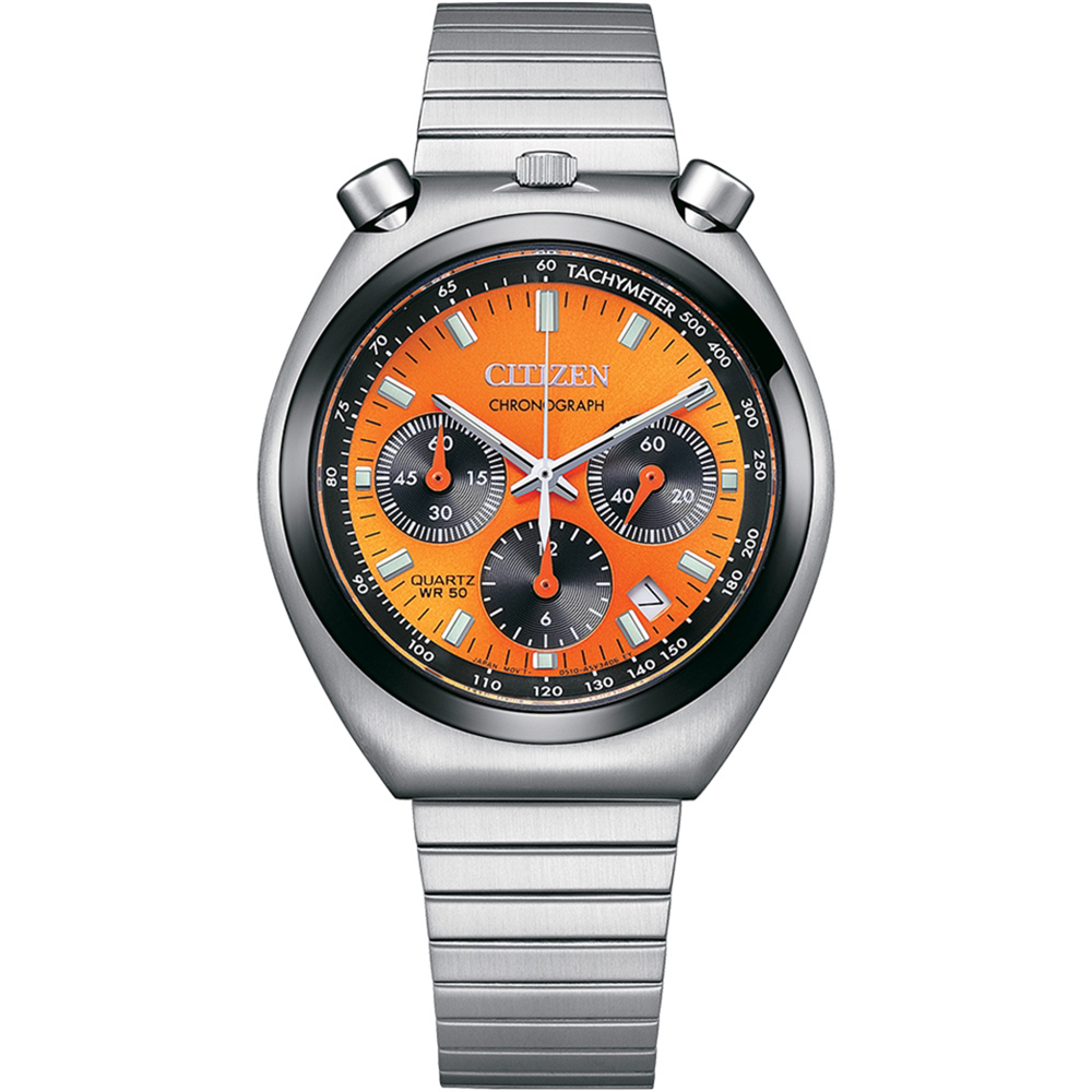 CITIZEN 星辰Chronograph 計時系列AN3660-81X 牛頭錶熊貓款三眼