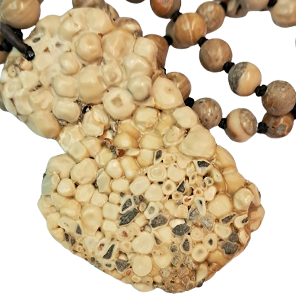 {龍宮舍利}原礦能量石項鍊AA11【十方】131700