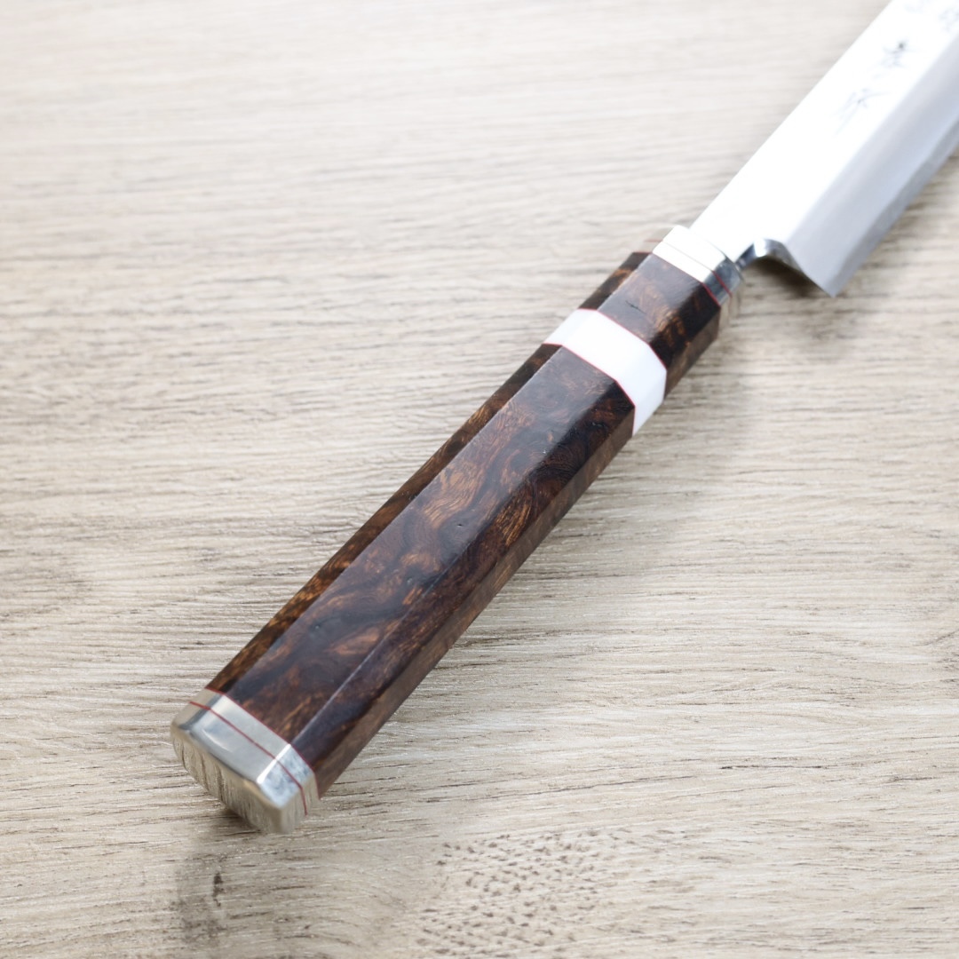 堺孝行紫電先丸柳刃270mm 銀三鋼飛燕