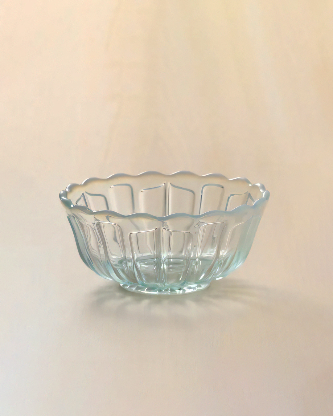 雪の花系列 玻璃洗鉢 冰藍色｜廣田硝子