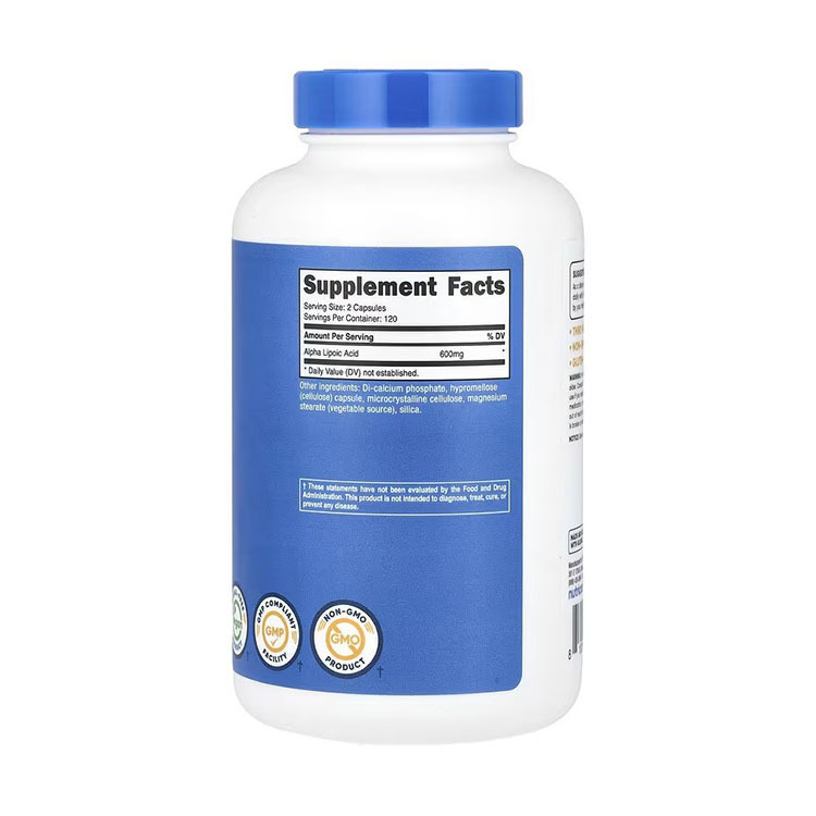 Nutricost, Alpha Lipoic Acid, 600 mg, 240 Capsules, (300 mg per Capsule)