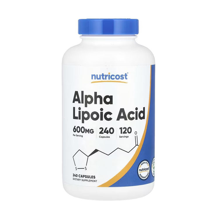 Nutricost, Alpha Lipoic Acid, 600 mg, 240 Capsules, (300 mg per Capsule)