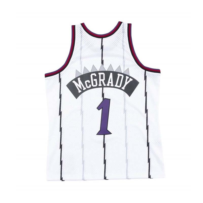 Mitchell & Ness NBA 球迷版球衣 TRACY McGRADY #1 TR 1998-99 HOME 球衣 白 MNSWJ-G264B [台灣現貨]