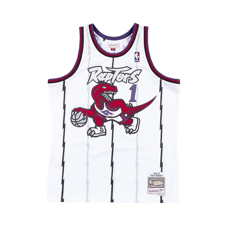 Mitchell & Ness NBA 球迷版球衣 TRACY McGRADY #1 TR 1998-99 HOME 球衣 白 MNSWJ-G264B [台灣現貨]
