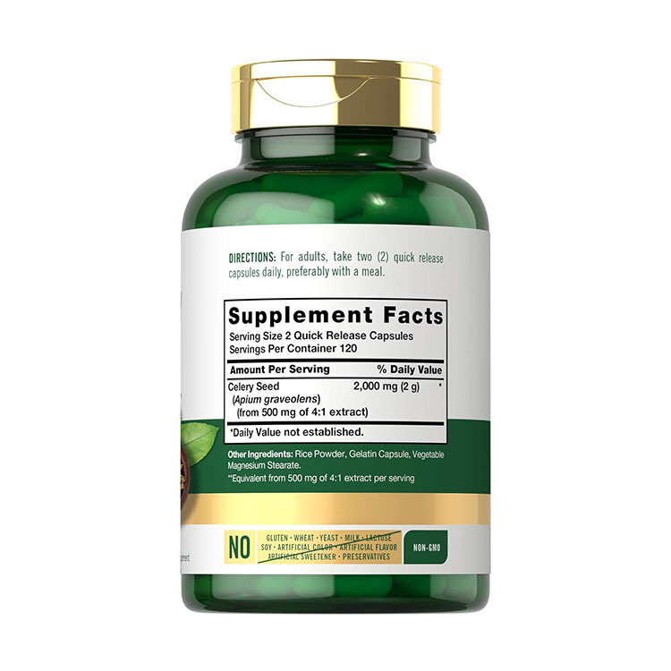 Carlyle Celery Seed 2000mg , 240 Quick Release Capsules