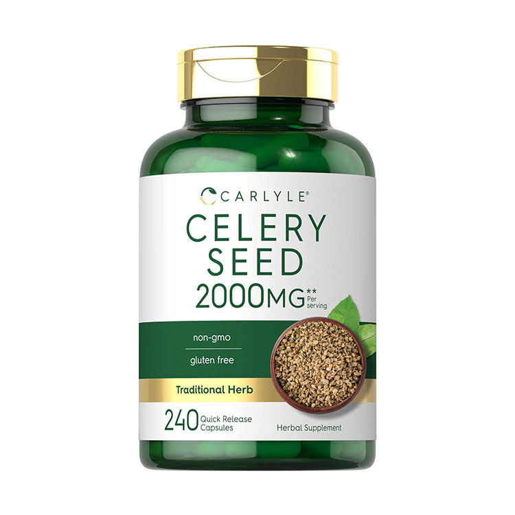 Carlyle Celery Seed 2000mg , 240 Quick Release Capsules