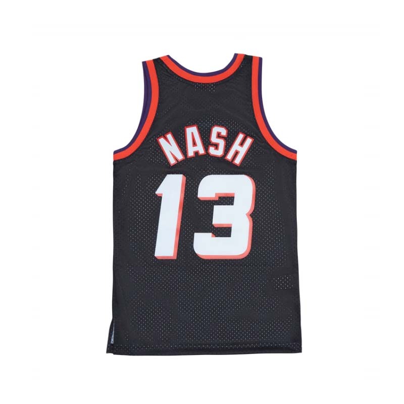 Mitchell & Ness  NBA 球迷版球衣 STEVE NASH #13 PS 1996-97 ALTERNATE 球衣 黑 MNSWJ-G246A [台灣現貨]