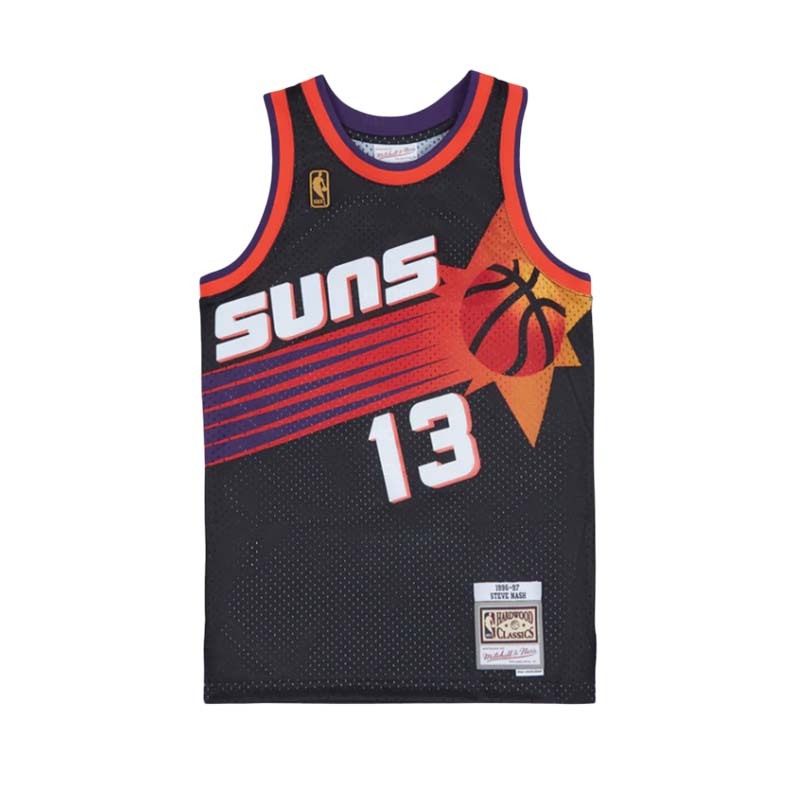 Mitchell & Ness  NBA 球迷版球衣 STEVE NASH #13 PS 1996-97 ALTERNATE 球衣 黑 MNSWJ-G246A [台灣現貨]