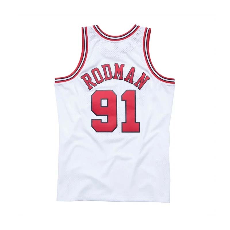 Mitchell & Nes NBA 球迷版球衣 DENNIS RODMAN #91 CB 1997-98 HOME 球衣 黑 MNSWJ-G252B [台灣現貨]