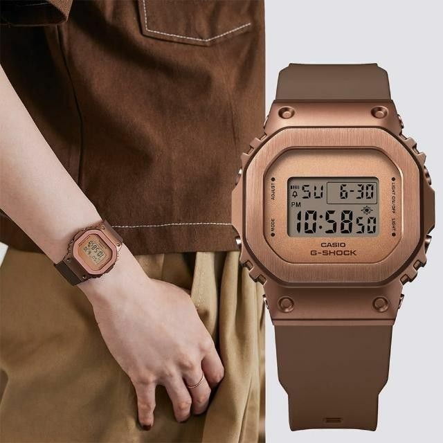 Casio Mini G-Shock GM-S5600BR-5 手錶 (香港行貨)