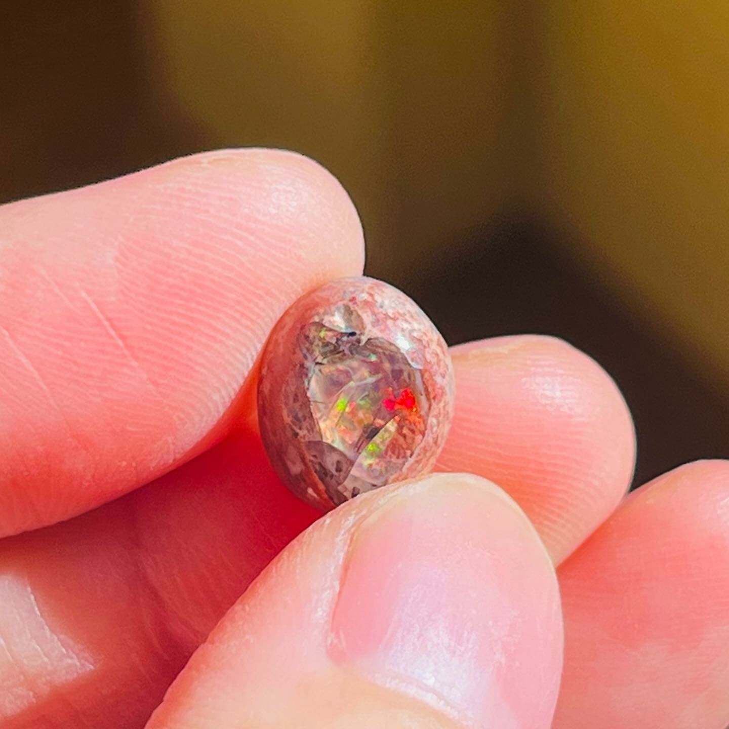 [原石] 墨西哥火蛋白石