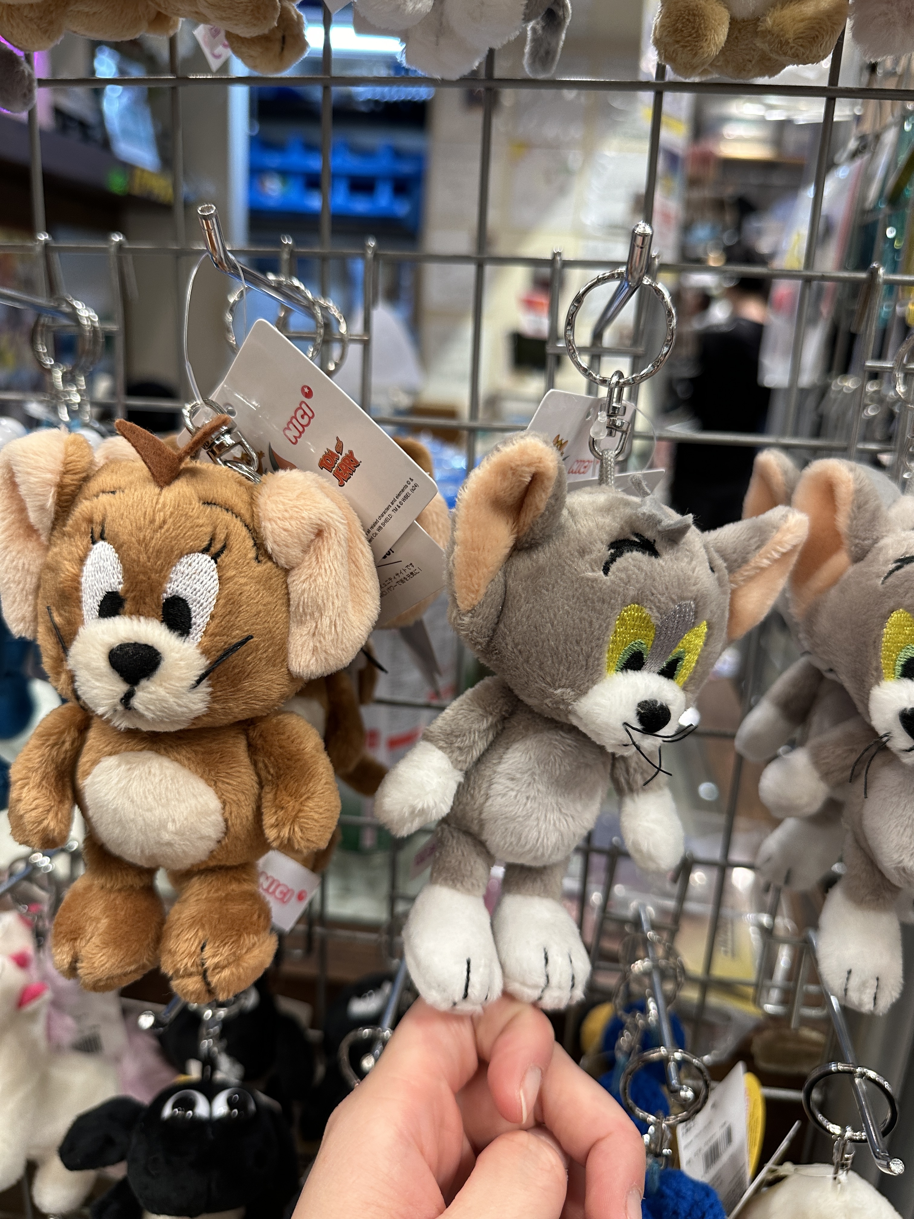 【現貨】NICI Tom & Jerry 湯姆貓與傑利鼠 泰菲-小不點 小崔弟 吊飾