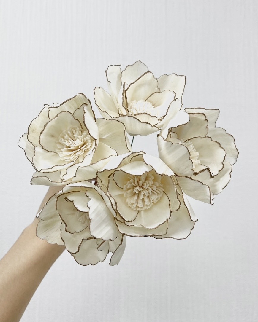 越南索拉花 小香風索拉8CM<五支一把>