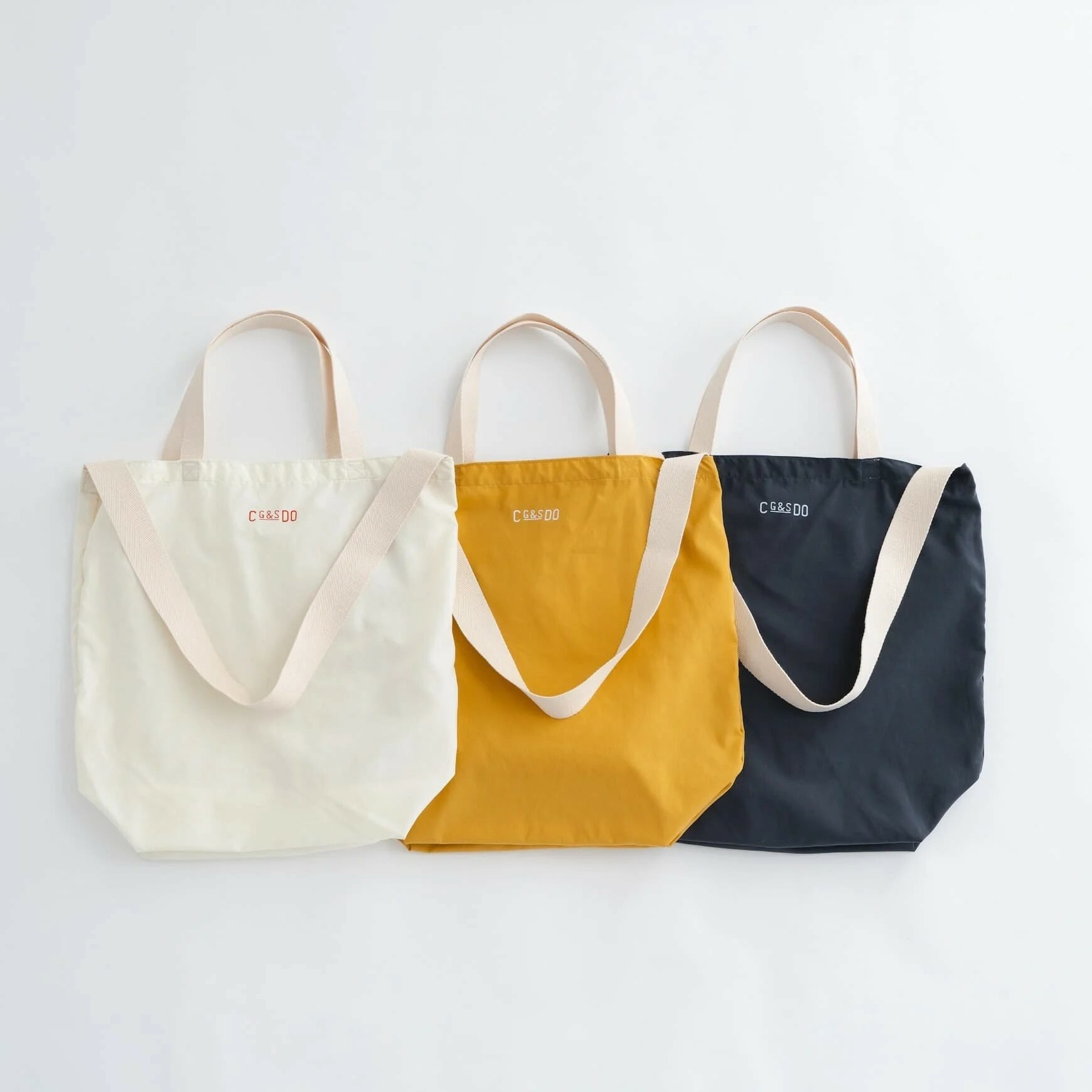 CLASKA - G&S DO 尼龍兩用托特包 / 白