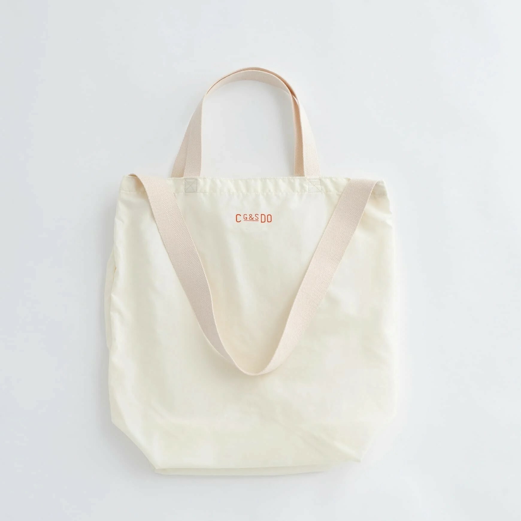 CLASKA - G&S DO 尼龍兩用托特包 / 白