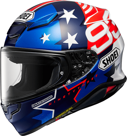 SHOEI Z-8 MARQUEZ AMERICAN SPIRIT 亮光 彩繪 輕量 選手彩繪 美國