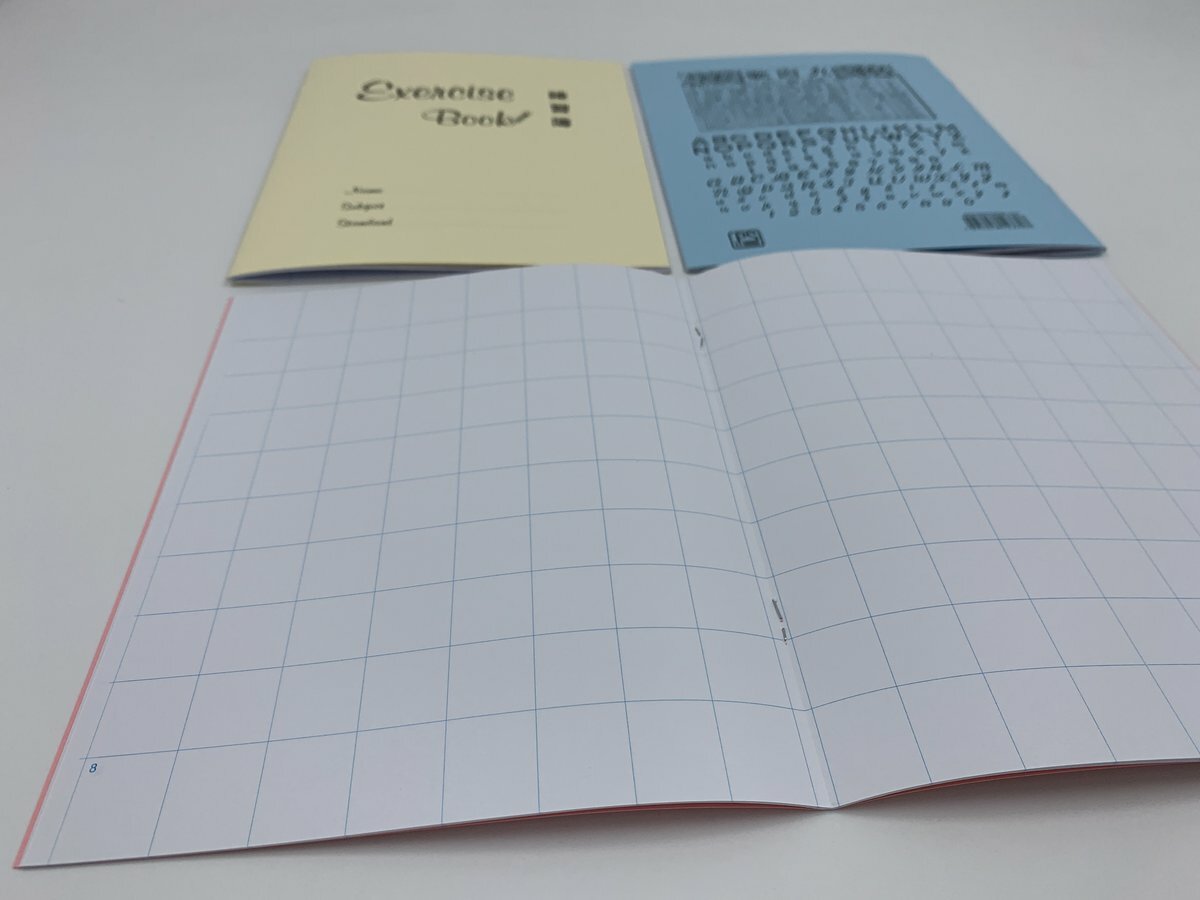 8x8格 學生練習簿 (校簿/楷簿/街簿/格仔簿) 5 本