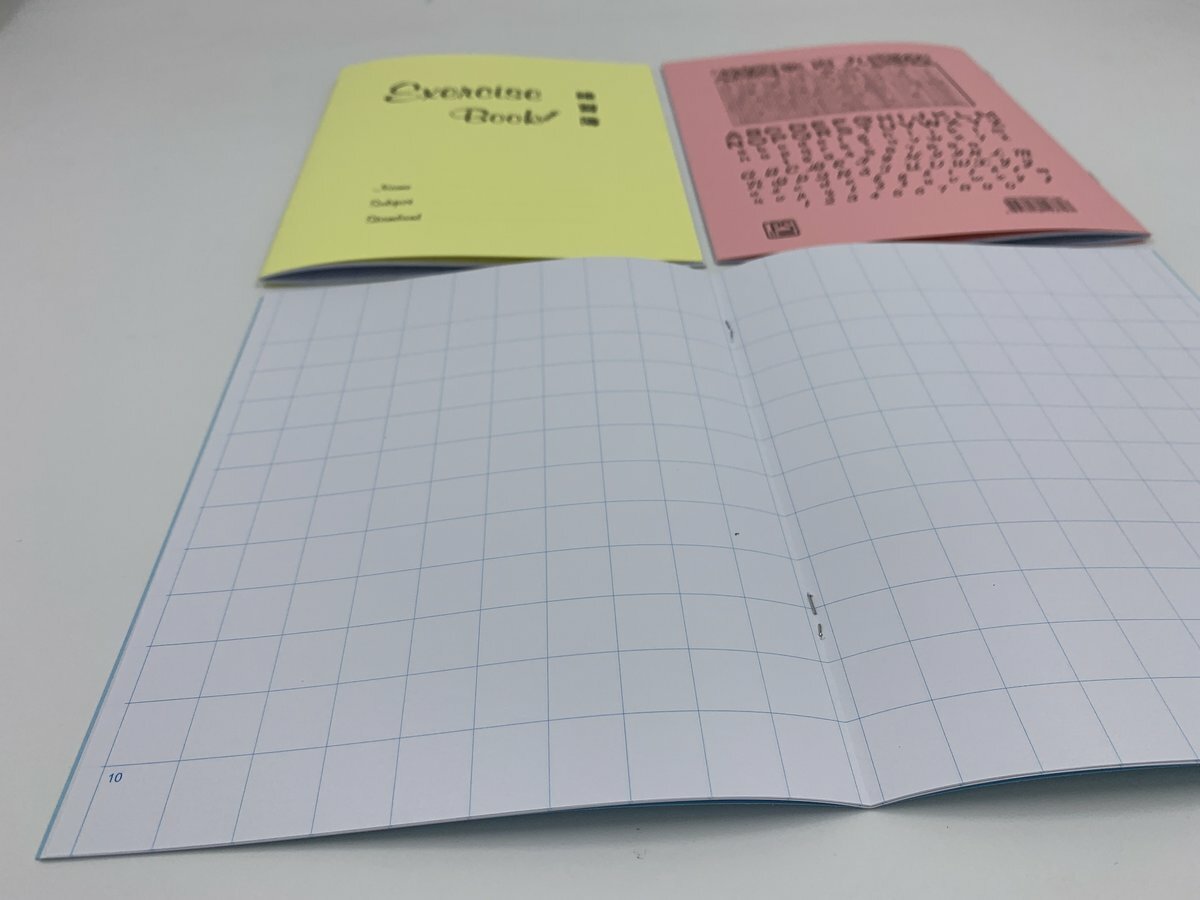 10x10格 學生練習簿 (校簿/楷簿/街簿/格仔簿) 5 本