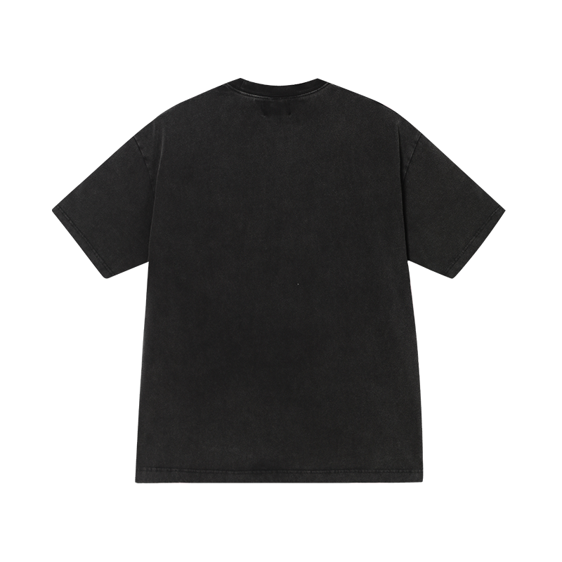 AFGK 水洗貼布撞色字母 短T A FEW GOOD KIDS