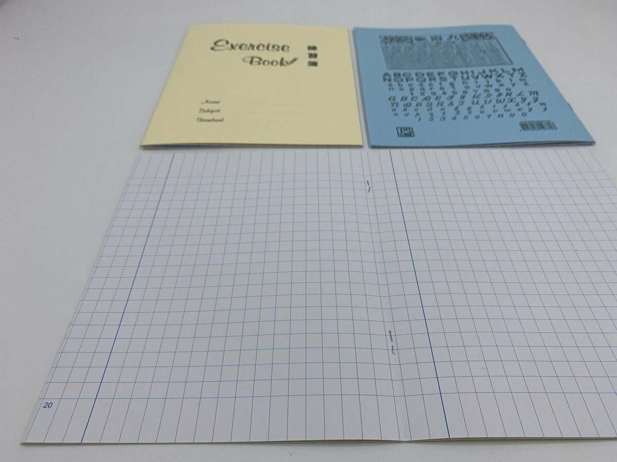 20x20 格 學生練習簿 (校簿/楷簿/街簿/格仔簿) 5 本