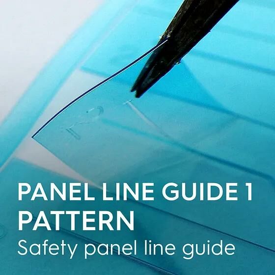 Gunprimer PANEL LINE GUIDE 1 [Pattern 01]